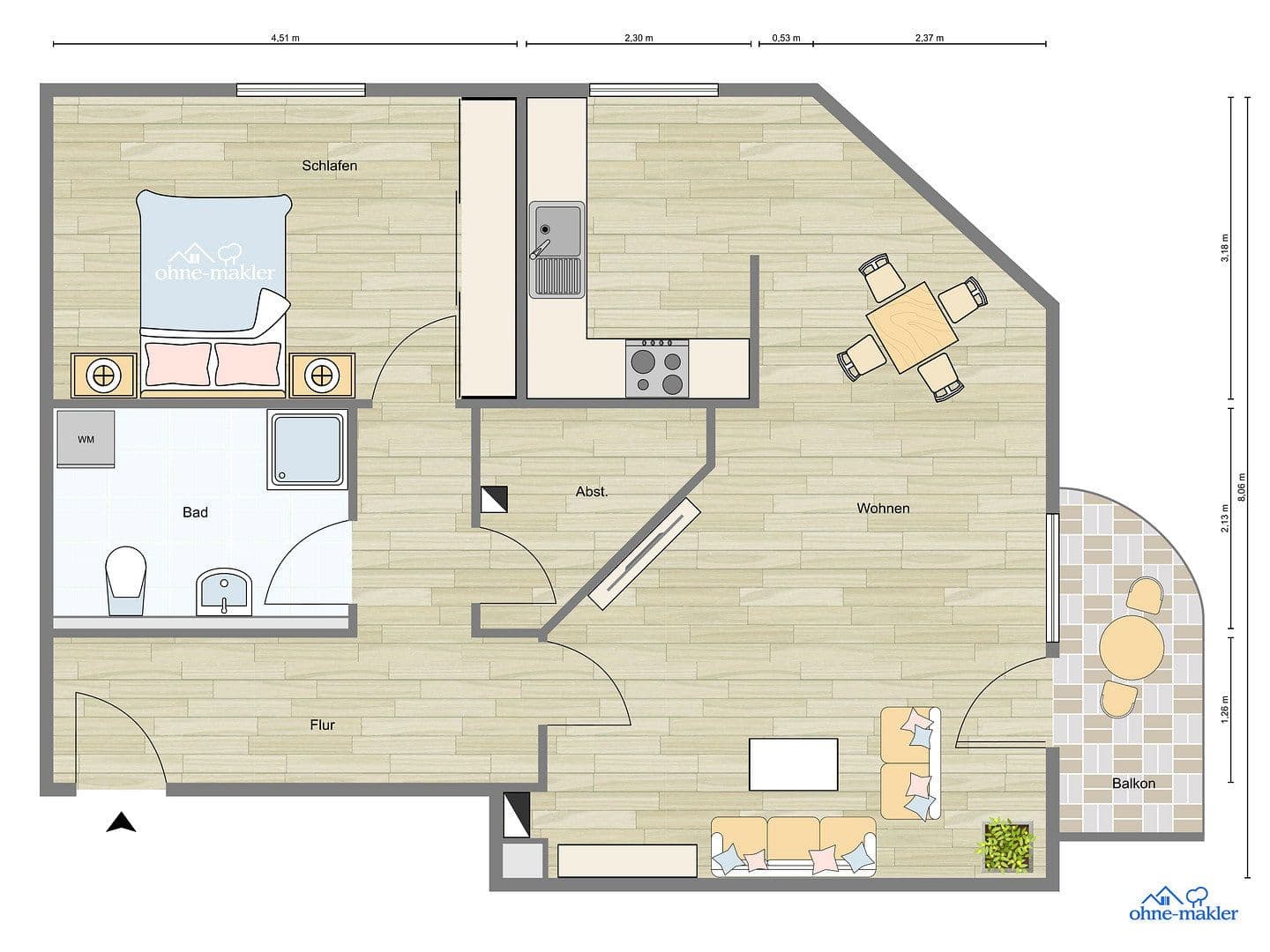 Predaj bytu 2-izbový 68 m², Zum Lith, D, Severné Porýnie - Westfálsko Predaj bytu 2-izbový 68 m², Zum Lith, D, Severné Porýnie - Westfálsko