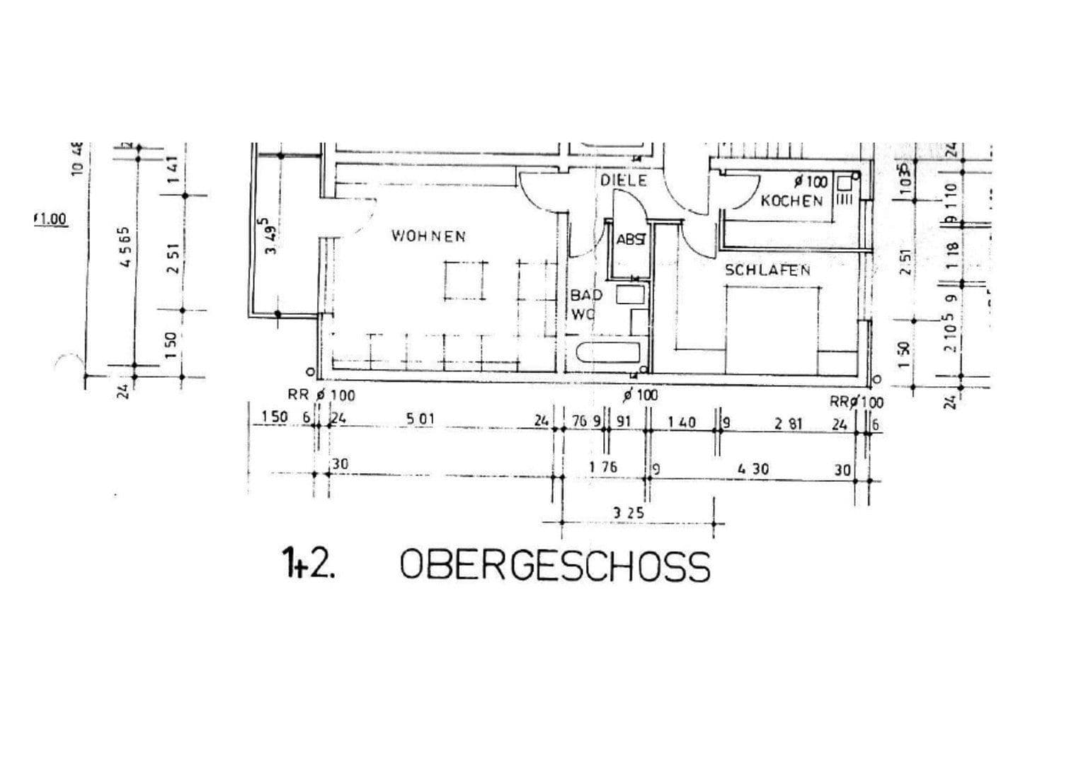 Prenájom bytu 2-izbový 50 m², Essen, Severné Porýnie - Westfálsko Prenájom bytu 2-izbový 50 m², Essen, Severné Porýnie - Westfálsko