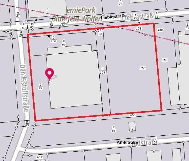 Predaj nebytového priestoru 12.188 m², Dämmstoffstraße 1, Bitterfeld-Wolfen, Sasko-Anhaltsko Predaj nebytového priestoru 12.188 m², Dämmstoffstraße 1, Bitterfeld-Wolfen, Sasko-Anhaltsko