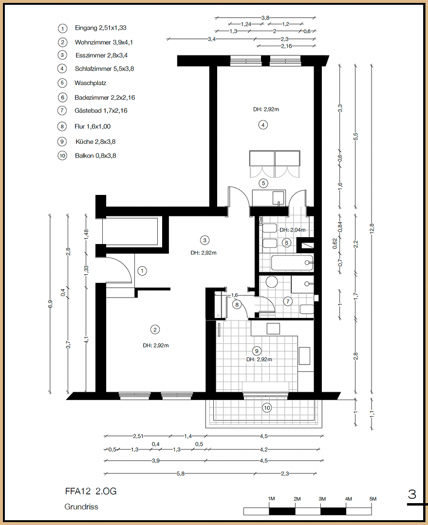 Predaj bytu 3-izbový 73 m², Berlin, Berlín Predaj bytu 3-izbový 73 m², Berlin, Berlín