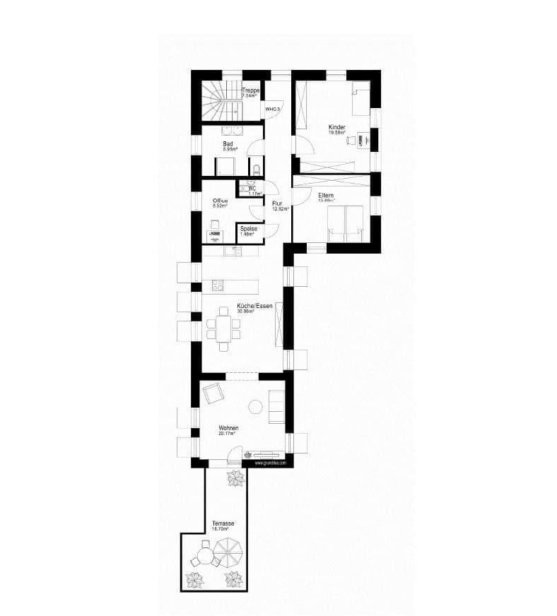 Prenájom bytu 5-izbový 141 m², Sudetendeutsche Straße 31a, München, Bavorsko Prenájom bytu 5-izbový 141 m², Sudetendeutsche Straße 31a, München, Bavorsko