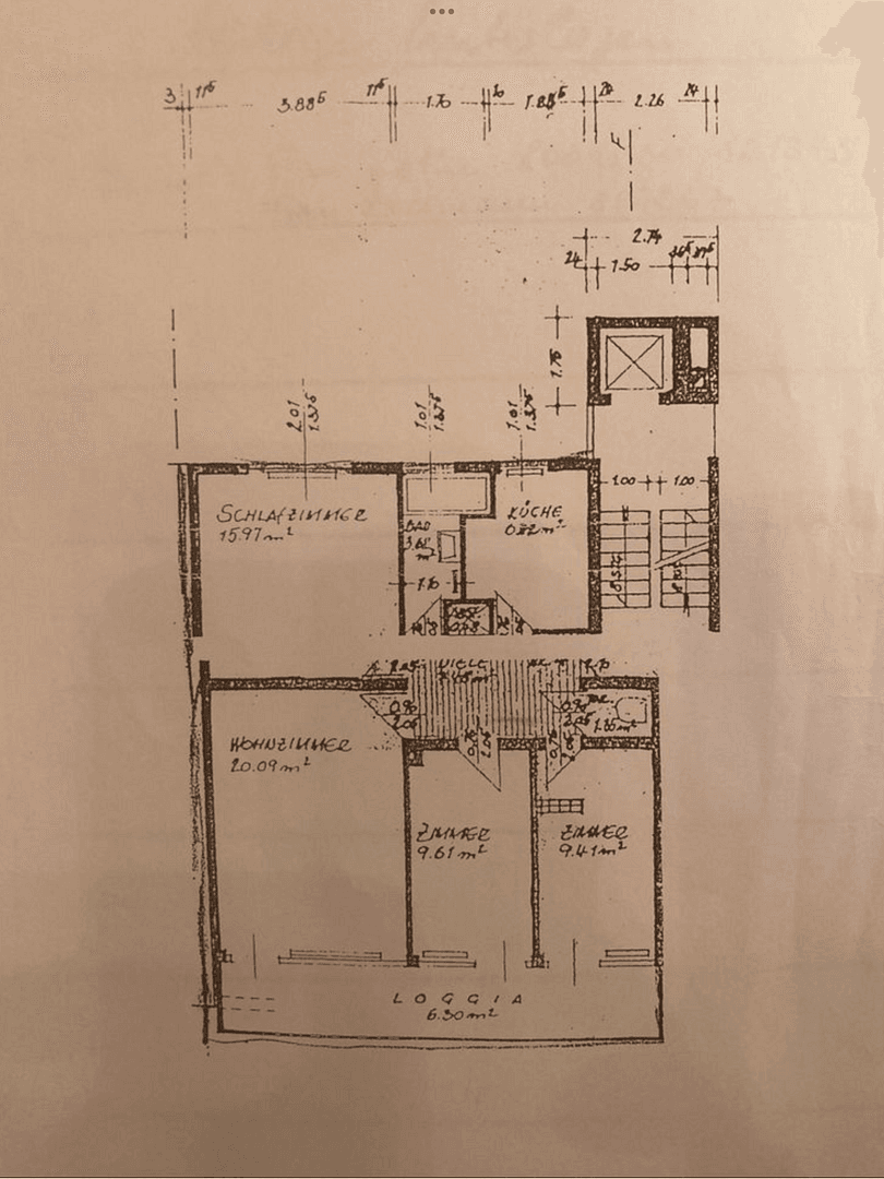 Prenájom bytu 4-izbový 82 m², Wilhelmsplatz 18, Offenbach, Hesensko Prenájom bytu 4-izbový 82 m², Wilhelmsplatz 18, Offenbach, Hesensko