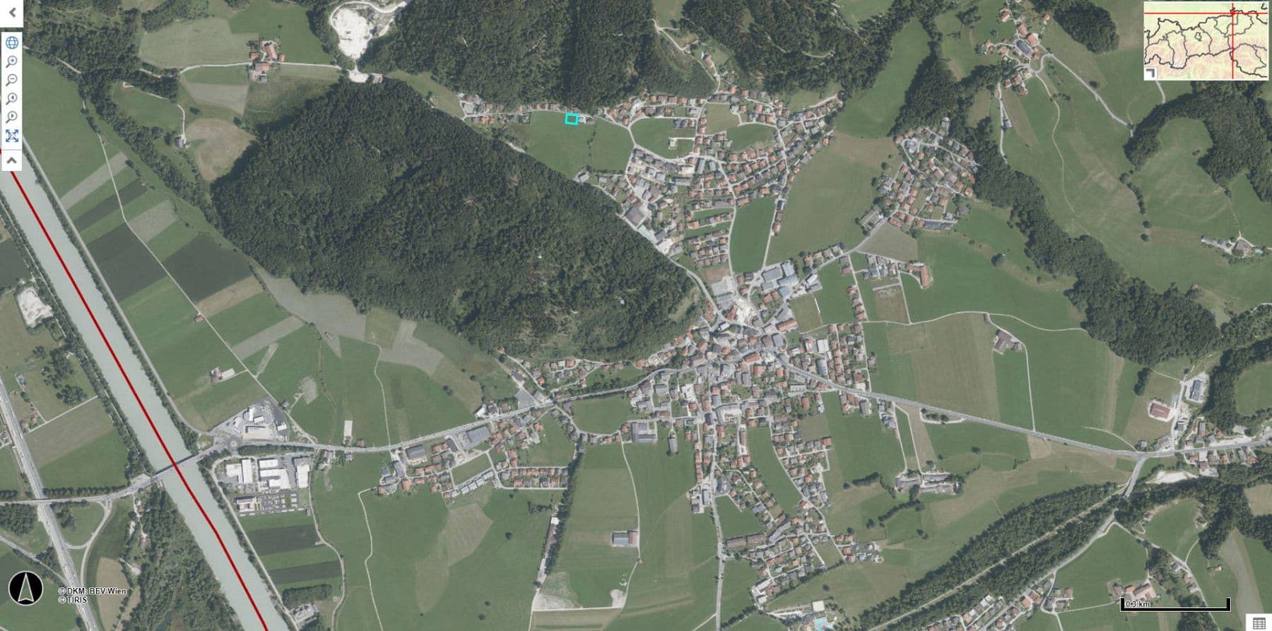 Predaj pozemku 700 m², Niederndorf bei Kufstein, Tirolsko Predaj pozemku 700 m², Niederndorf bei Kufstein, Tirolsko
