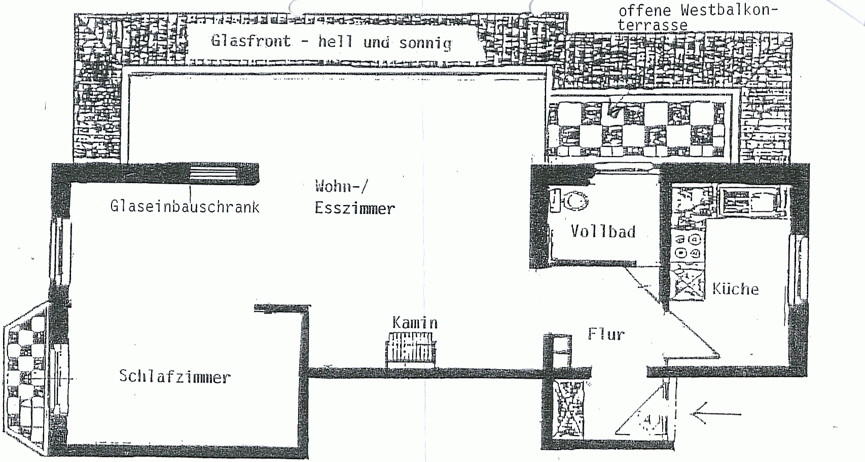 Prenájom bytu 2-izbový 72 m², Hamburg, Hamburg Prenájom bytu 2-izbový 72 m², Hamburg, Hamburg