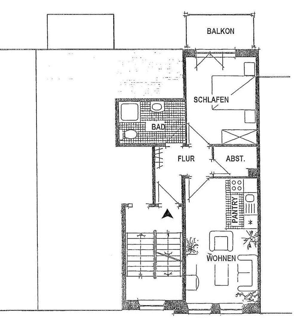 Prenájom bytu 2-izbový 45 m², Breite Straße 15, Wismar, Meklenbursko-Predpomoransko Prenájom bytu 2-izbový 45 m², Breite Straße 15, Wismar, Meklenbursko-Predpomoransko