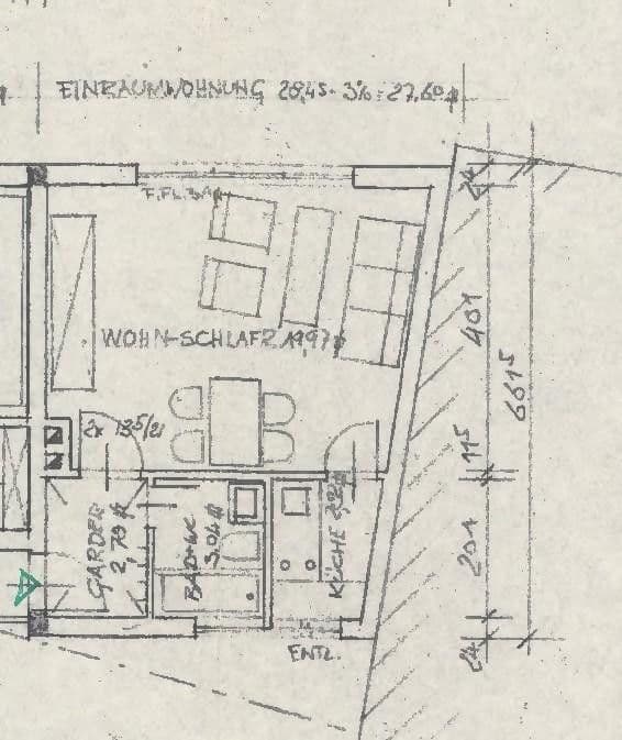 Prenájom bytu 1-izbový 40 m², Brückenstraße 17, Frankfurt, Hesensko Prenájom bytu 1-izbový 40 m², Brückenstraße 17, Frankfurt, Hesensko