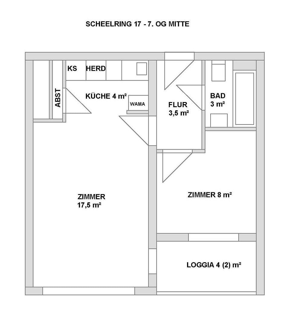 Predaj bytu 1-izbový 39 m², Hambu, Hamburg Predaj bytu 1-izbový 39 m², Hambu, Hamburg
