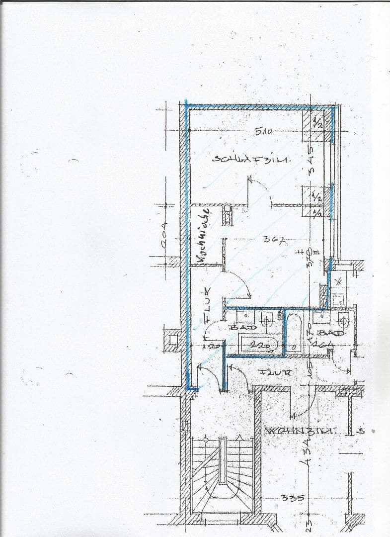 Prenájom bytu 2-izbový 43 m², Talstr., Krefeld, Severné Porýnie - Westfálsko Prenájom bytu 2-izbový 43 m², Talstr., Krefeld, Severné Porýnie - Westfálsko