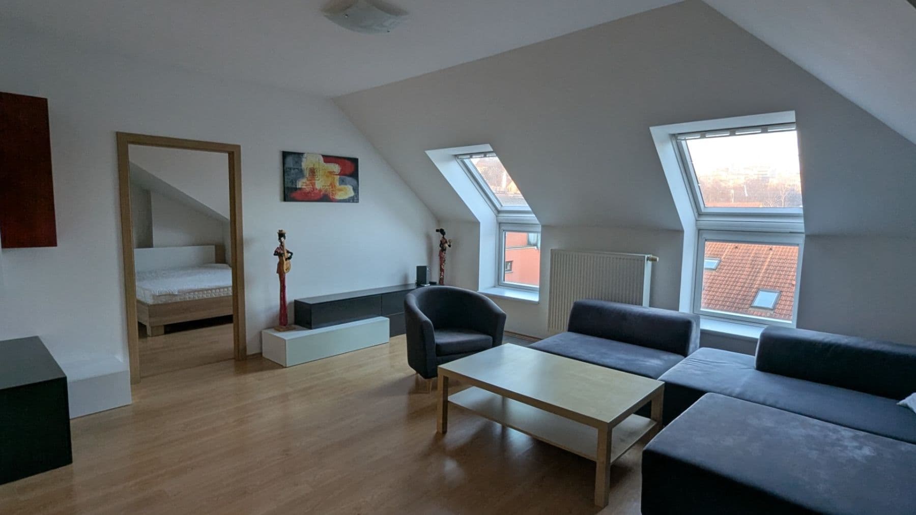 Prenájom bytu 2-izbový 62 m², Na Lávce, Praha, Praha Prenájom bytu 2-izbový 62 m², Na Lávce, Praha, Praha