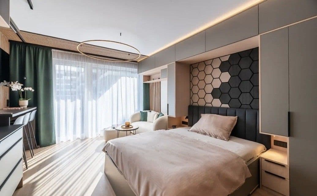 Prenájom bytu 1-izbový 37 m², Nurmiho, Praha, Praha Prenájom bytu 1-izbový 37 m², Nurmiho, Praha, Praha