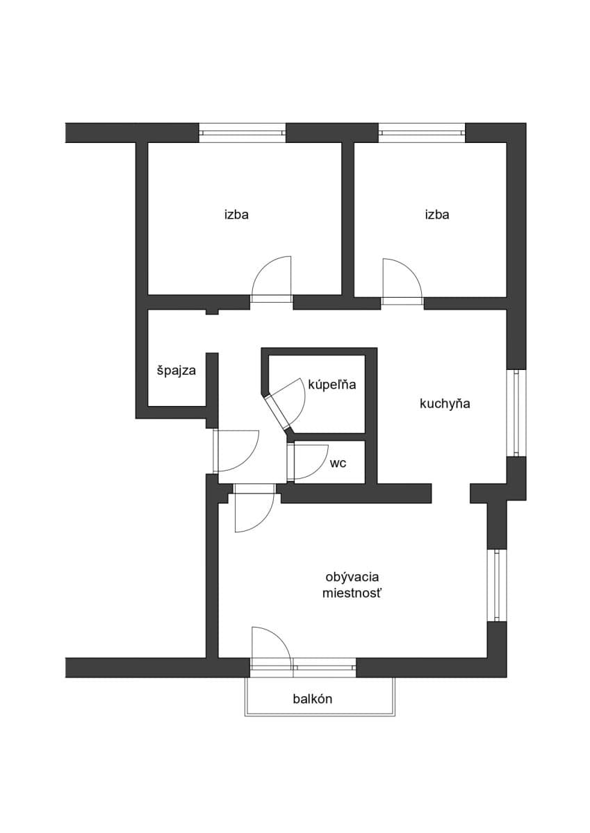 Predaj bytu 3-izbový 64 m², Nimnica, Trenčiansky kraj Predaj bytu 3-izbový 64 m², Nimnica, Trenčiansky kraj