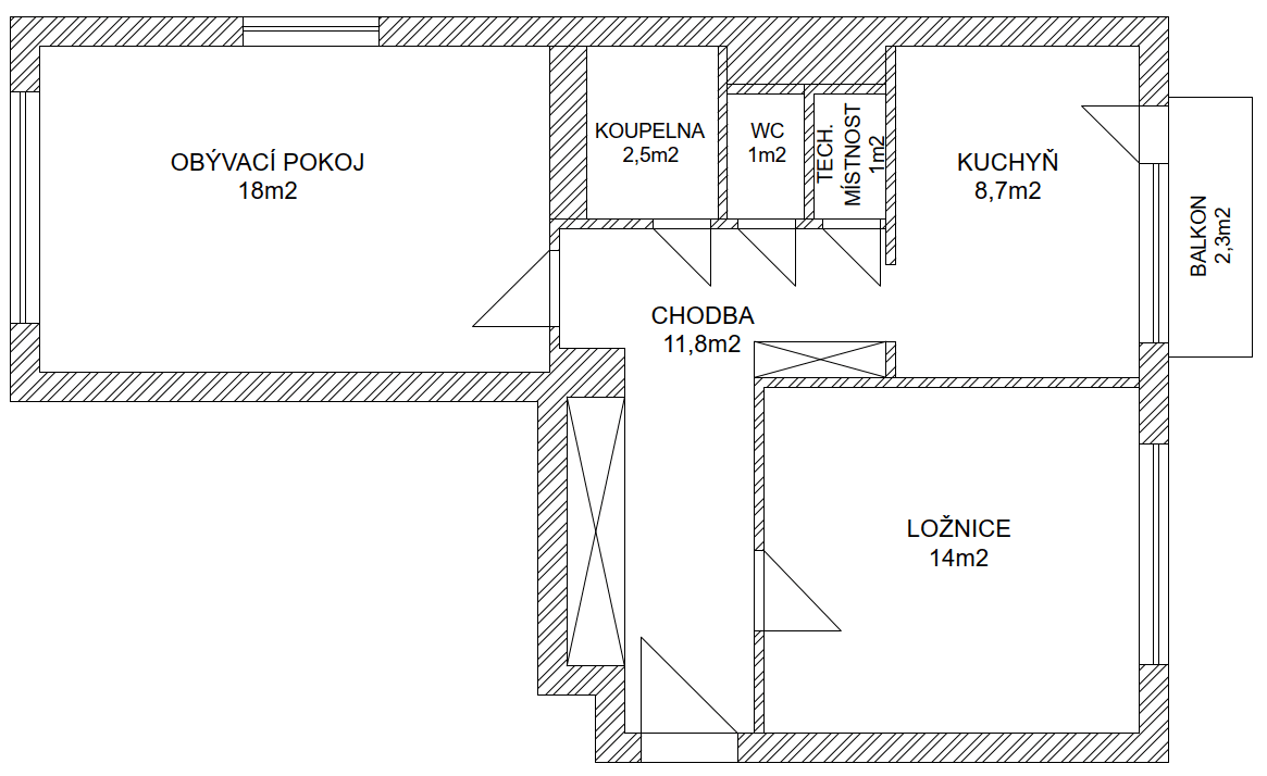 Predaj bytu 2-izbový 57 m², B. Němcové, Třinec, Moravskoslezský kraj Predaj bytu 2-izbový 57 m², B. Němcové, Třinec, Moravskoslezský kraj