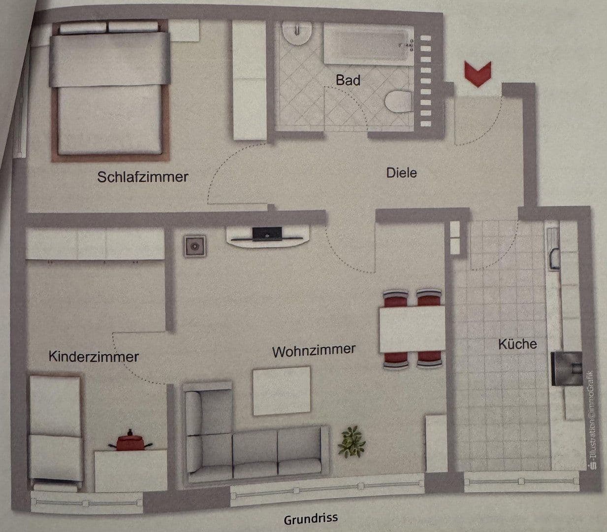 Predaj bytu 3-izbový 68 m², Wetter (Ruhr), Severné Porýnie - Westfálsko Predaj bytu 3-izbový 68 m², Wetter (Ruhr), Severné Porýnie - Westfálsko