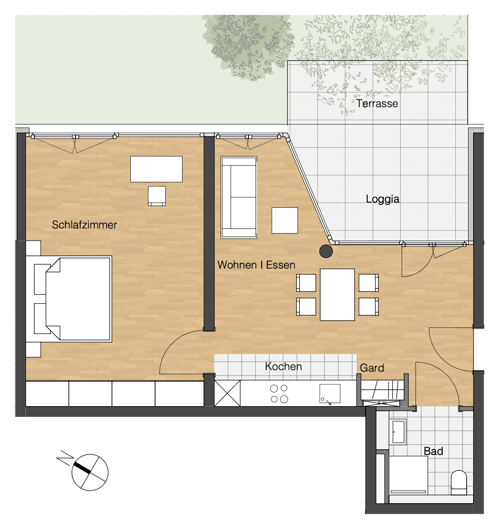 Prenájom bytu 2-izbový 60 m², Hauptstraße 4, Singen (Hohentwiel), Bádensko-Wurttembersko Prenájom bytu 2-izbový 60 m², Hauptstraße 4, Singen (Hohentwiel), Bádensko-Wurttembersko