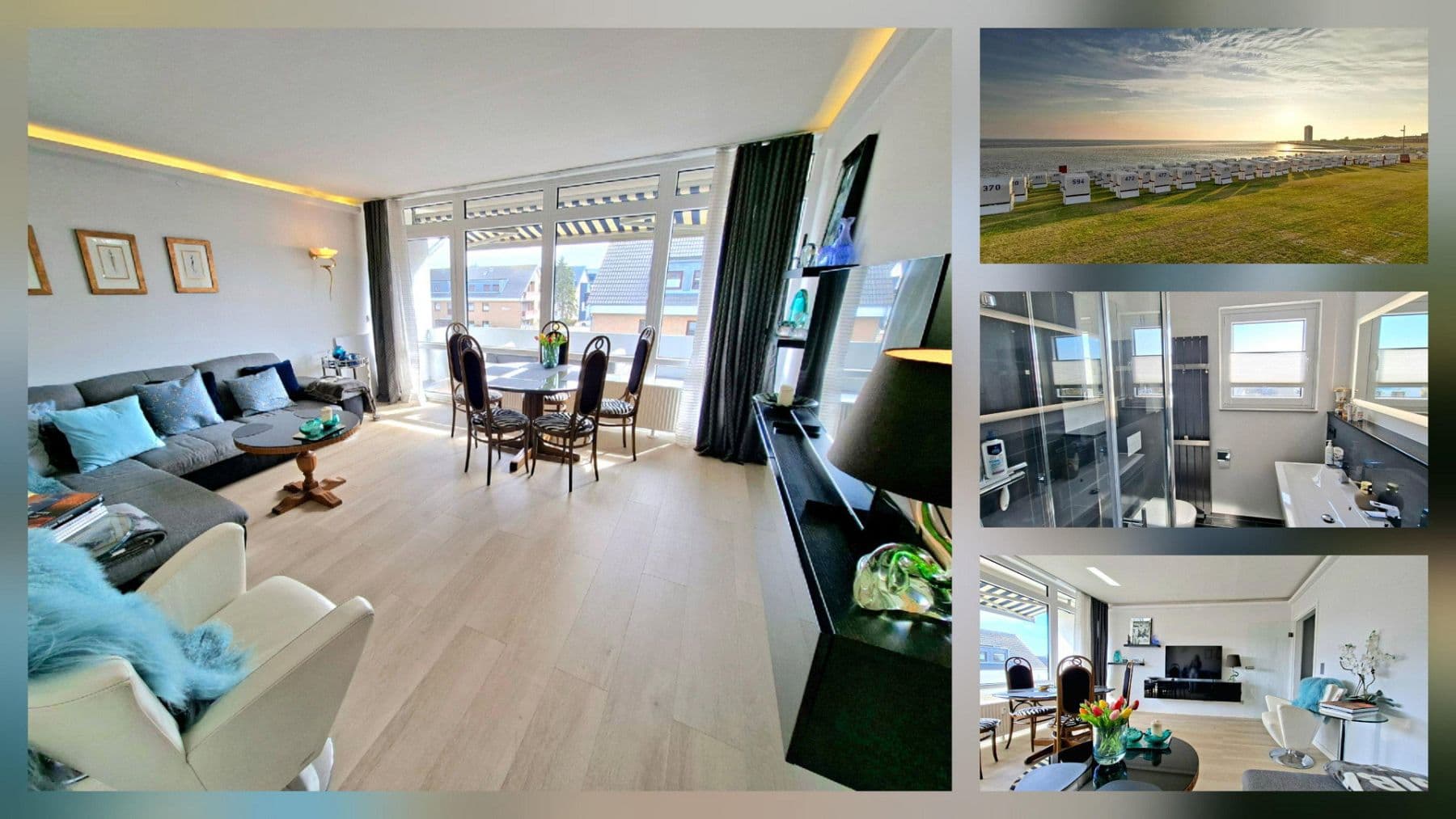 Predaj bytu 2-izbový 52 m², Büsum, Šlezvicko-Holštajnsko Predaj bytu 2-izbový 52 m², Büsum, Šlezvicko-Holštajnsko