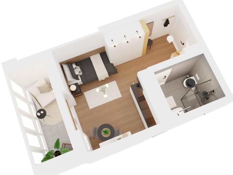 Prenájom bytu 1-izbový 21 m², Enzensbergerstr. 8, Markt Schwaben, Bavorsko Prenájom bytu 1-izbový 21 m², Enzensbergerstr. 8, Markt Schwaben, Bavorsko