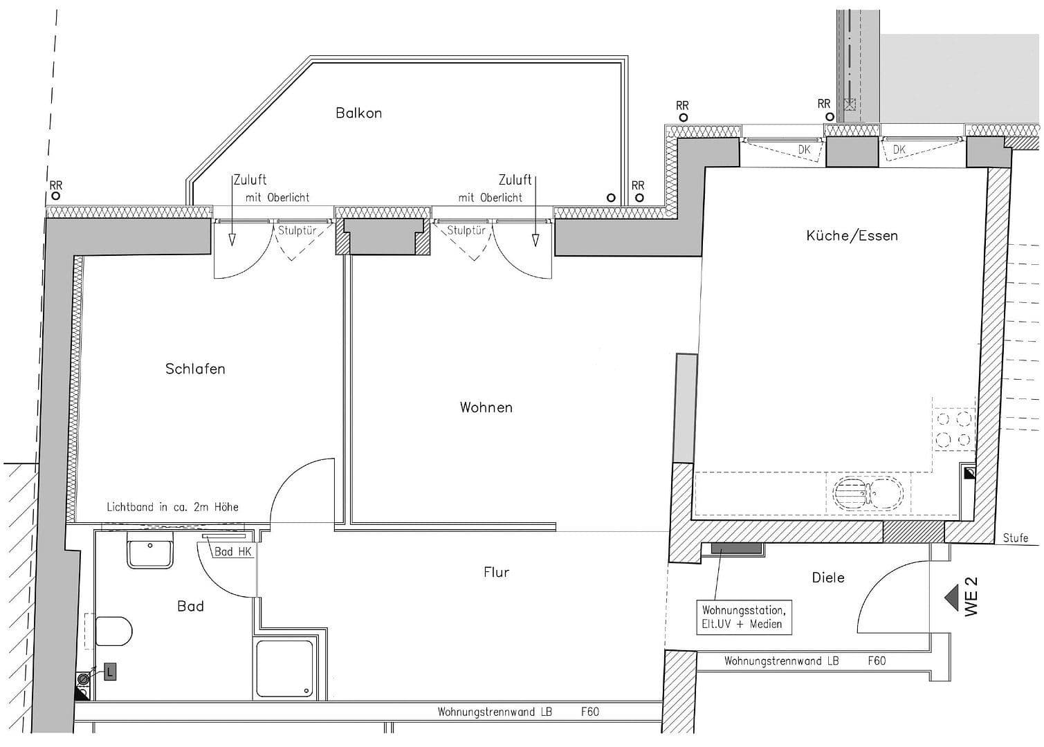 Prenájom bytu 2-izbový 82 m², Erich-Böhmke-Str. 28, Greifswald, Meklenbursko-Predpomoransko Prenájom bytu 2-izbový 82 m², Erich-Böhmke-Str. 28, Greifswald, Meklenbursko-Predpomoransko