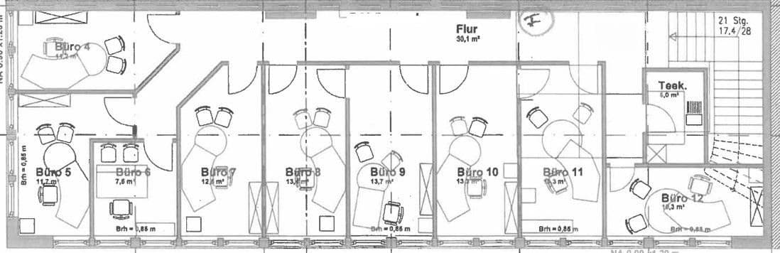 Prenájom kancelárie 300 m², Leverkusen, Severné Porýnie - Westfálsko Prenájom kancelárie 300 m², Leverkusen, Severné Porýnie - Westfálsko