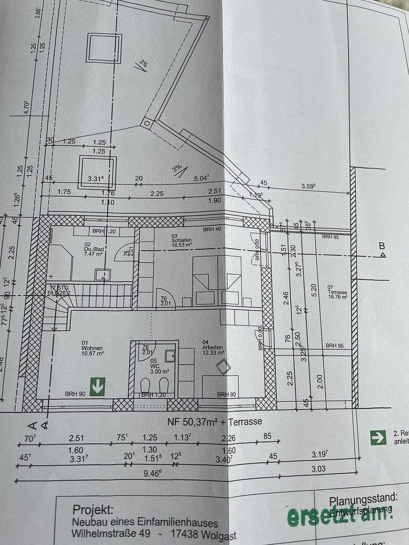 Predaj pozemku 529 m², Wilhelmstrasse 49, Wolgast, Meklenbursko-Predpomoransko Predaj pozemku 529 m², Wilhelmstrasse 49, Wolgast, Meklenbursko-Predpomoransko