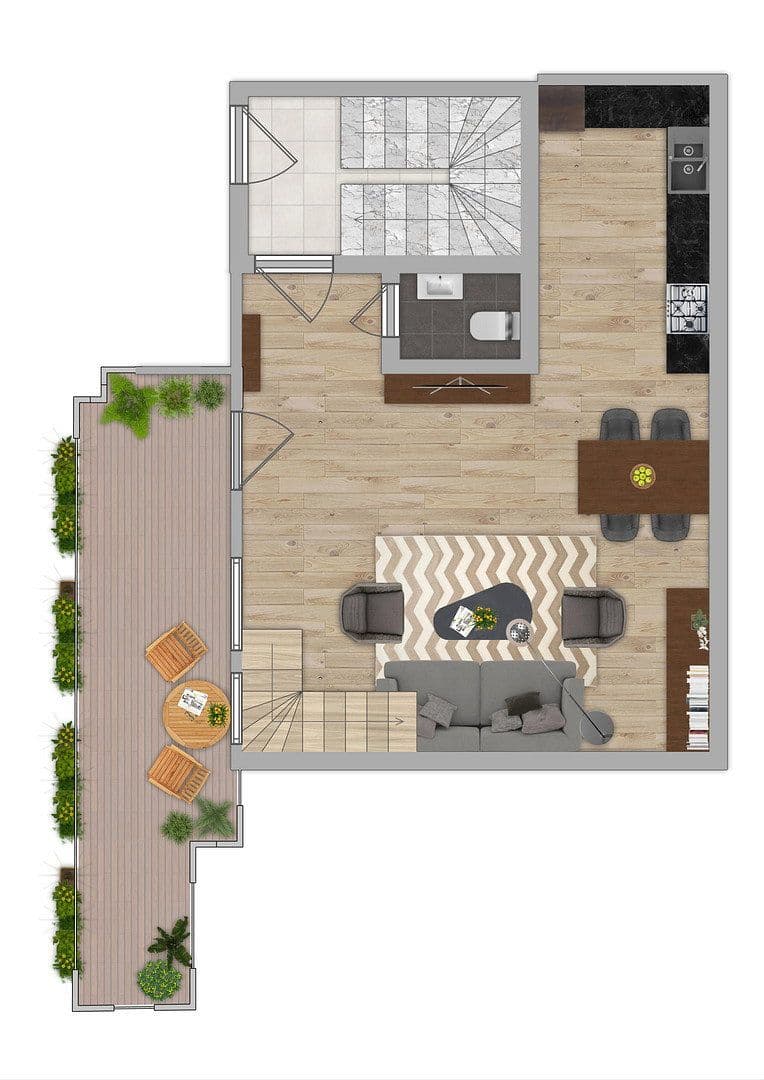 Prenájom bytu 2-izbový 79 m², Rathausstraße 7, Hofheim am Taunus, Hesensko Prenájom bytu 2-izbový 79 m², Rathausstraße 7, Hofheim am Taunus, Hesensko