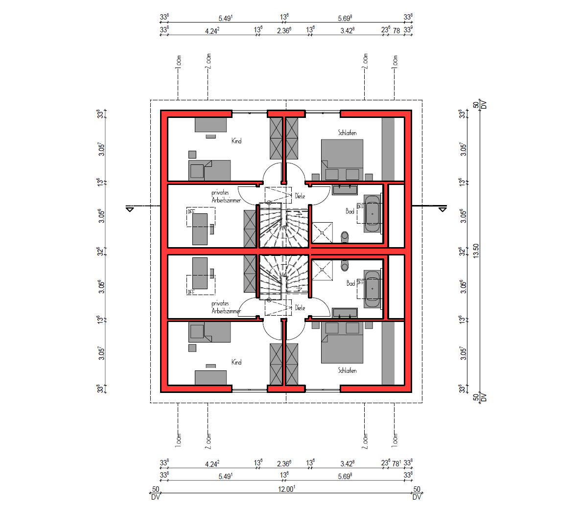 Prenájom domu 107 m², pozemek 250 m², Althengstett, Bádensko-Wurttembersko Prenájom domu 107 m², pozemek 250 m², Althengstett, Bádensko-Wurttembersko