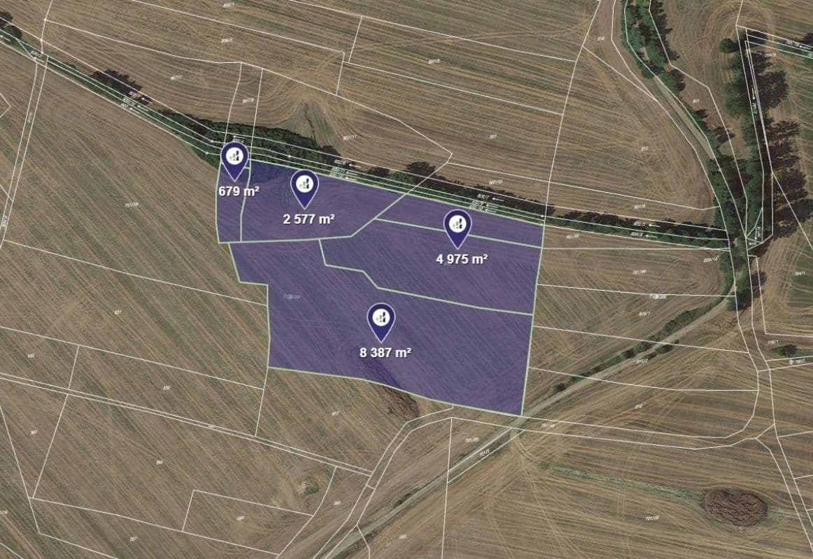 Predaj pozemku 8.309 m², Dolní Bousov, Středočeský kraj Predaj pozemku 8.309 m², Dolní Bousov, Středočeský kraj