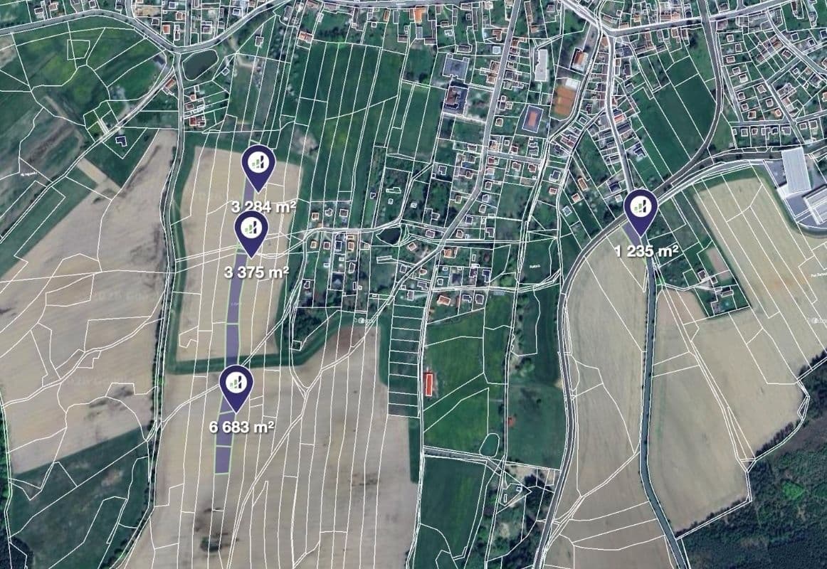 Predaj pozemku 20.493 m², Mirošov, Plzeňský kraj Predaj pozemku 20.493 m², Mirošov, Plzeňský kraj