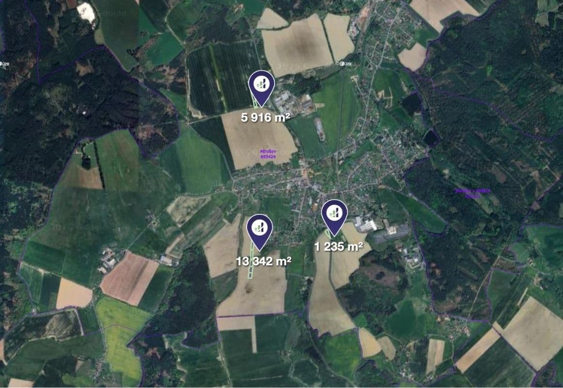 Predaj pozemku 20.493 m², Mirošov, Plzeňský kraj Predaj pozemku 20.493 m², Mirošov, Plzeňský kraj