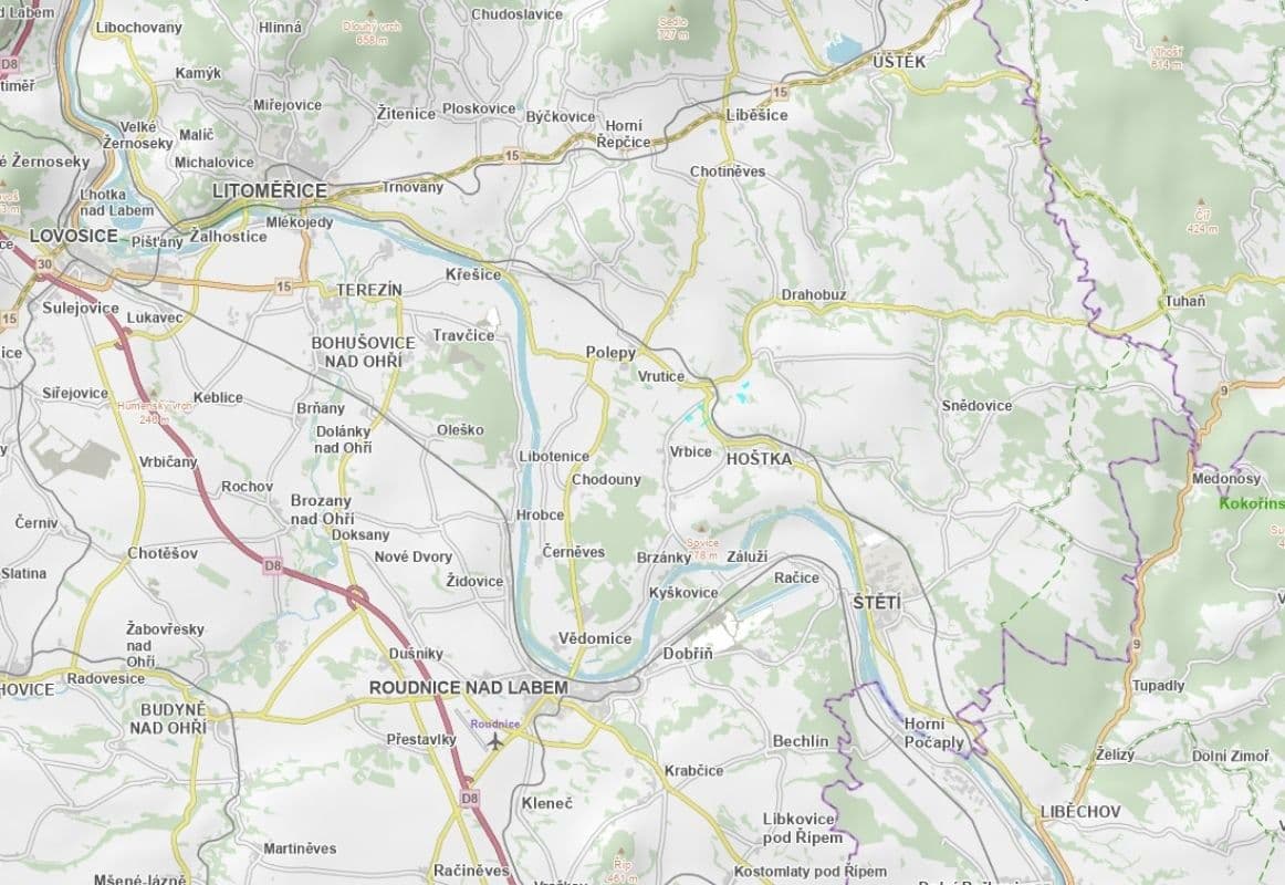 Predaj pozemku 110.179 m², Vrutice, Ústecký kraj Predaj pozemku 110.179 m², Vrutice, Ústecký kraj