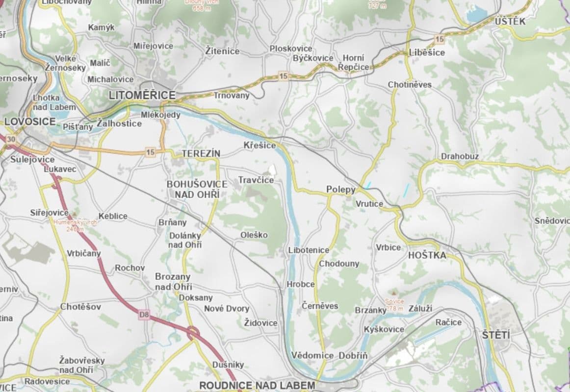 Predaj pozemku 54.528 m², Vrutice, Ústecký kraj Predaj pozemku 54.528 m², Vrutice, Ústecký kraj