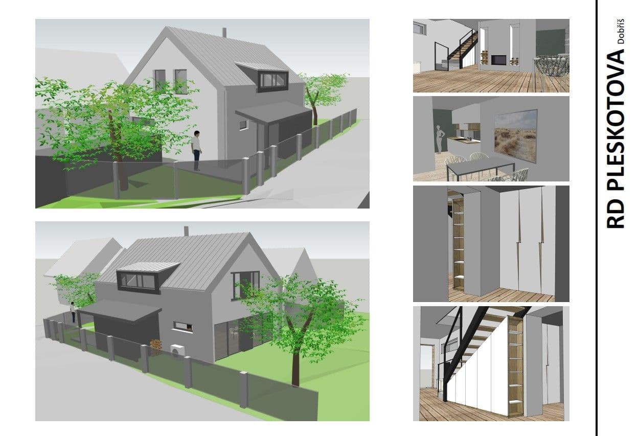 Predaj domu 152 m², pozemek 673 m², Pleskotova, Dobříš, Středočeský kraj Predaj domu 152 m², pozemek 673 m², Pleskotova, Dobříš, Středočeský kraj