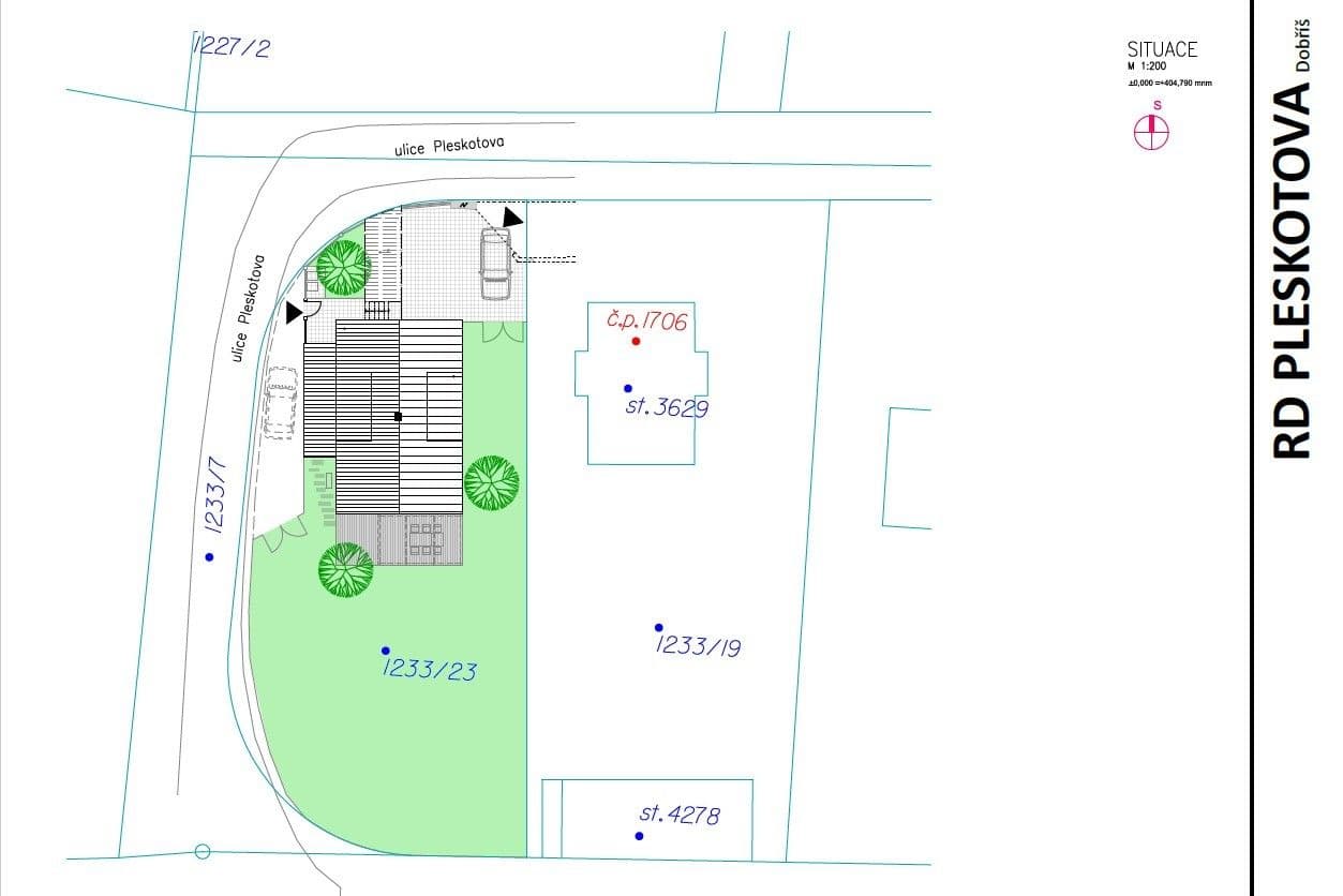 Predaj domu 152 m², pozemek 673 m², Pleskotova, Dobříš, Středočeský kraj Predaj domu 152 m², pozemek 673 m², Pleskotova, Dobříš, Středočeský kraj