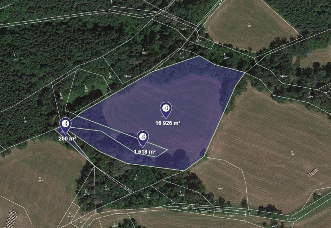 Predaj pozemku 23.579 m², Rudník, Královéhradecký kraj Predaj pozemku 23.579 m², Rudník, Královéhradecký kraj