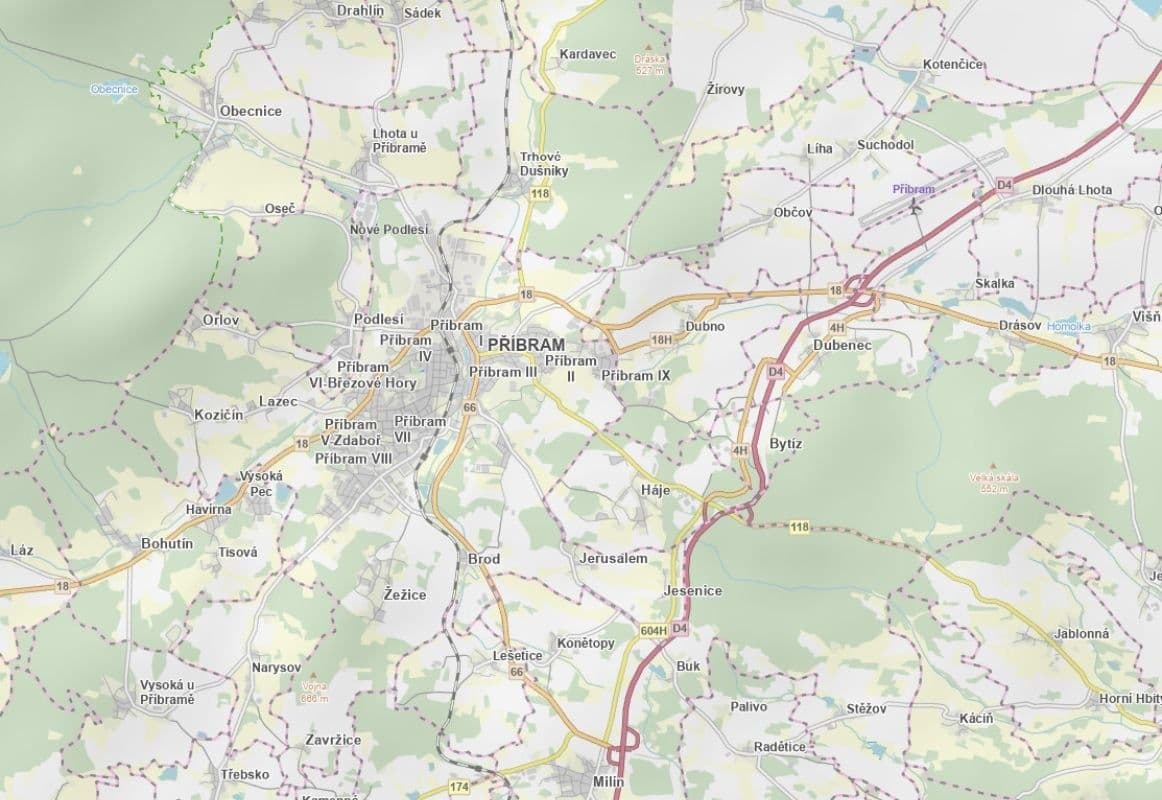 Predaj pozemku 1.669 m², Příbram, Středočeský kraj Predaj pozemku 1.669 m², Příbram, Středočeský kraj
