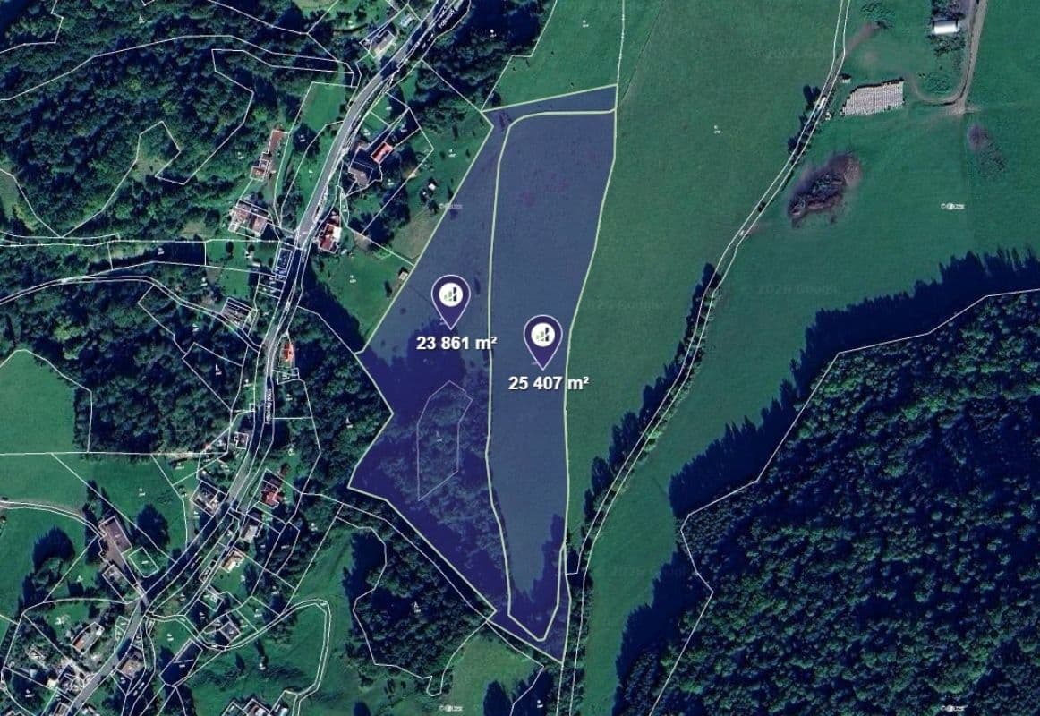 Predaj pozemku 49.268 m², Heřmanov, Ústecký kraj Predaj pozemku 49.268 m², Heřmanov, Ústecký kraj