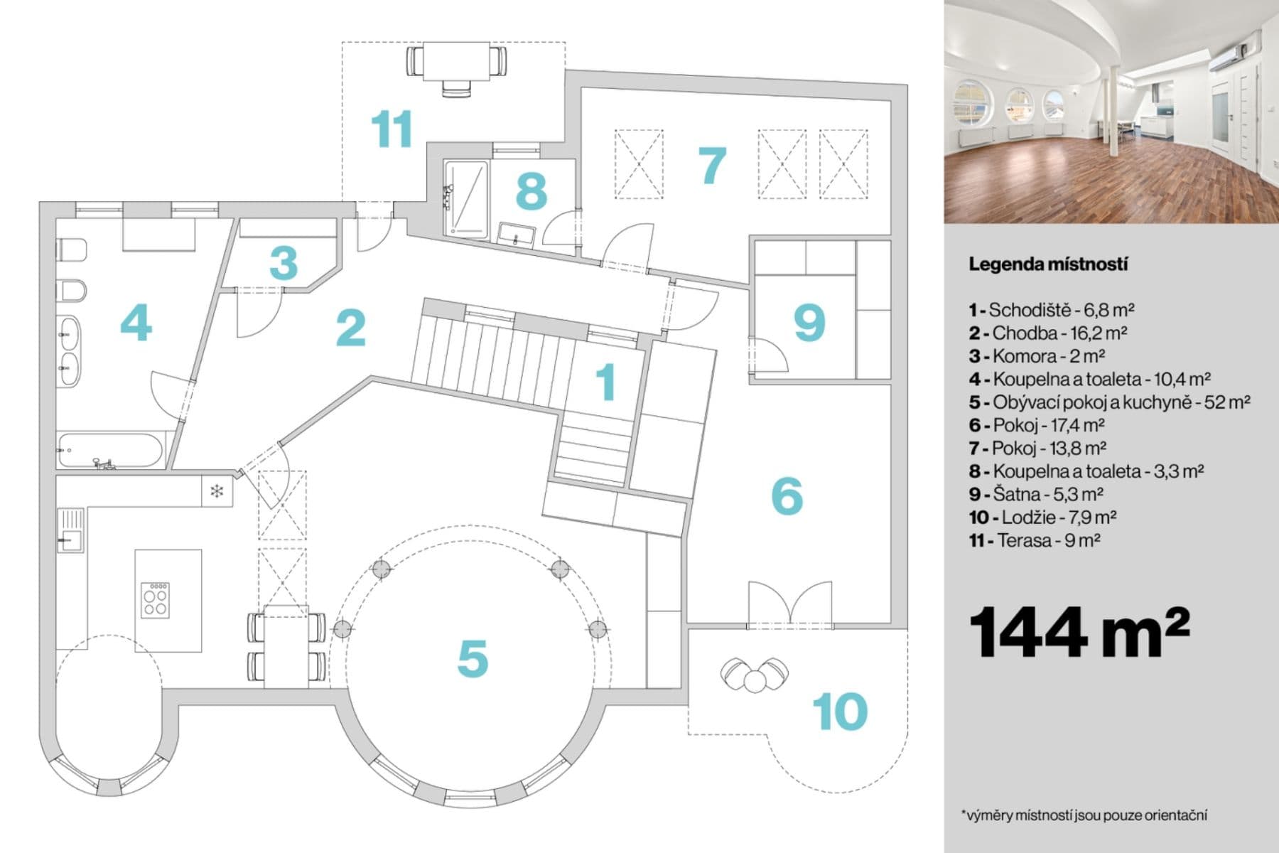 Prenájom bytu 3-izbový 144 m², Osvoboz. pol. vězňů, Kladno, Středočeský kraj Prenájom bytu 3-izbový 144 m², Osvoboz. pol. vězňů, Kladno, Středočeský kraj