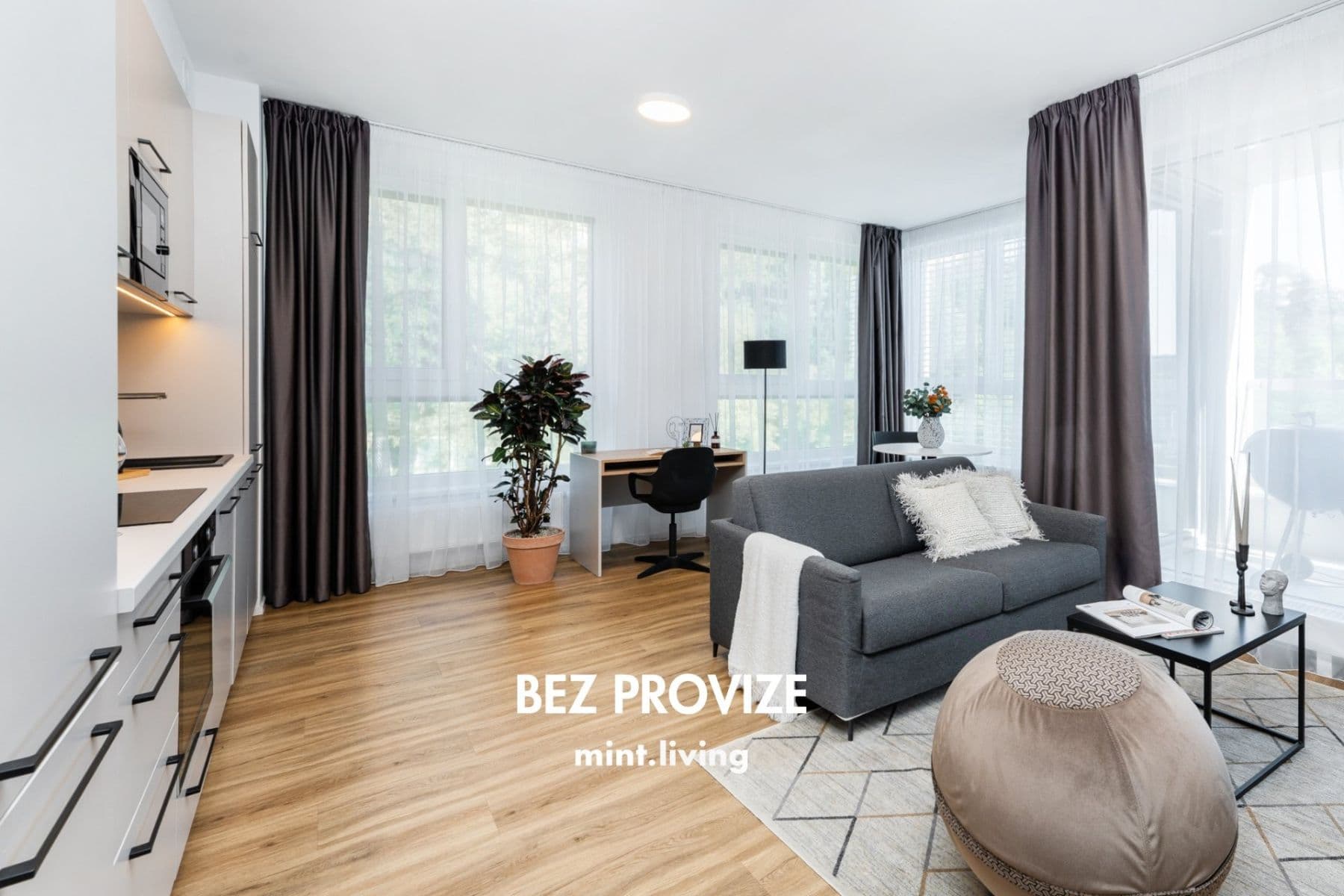 Prenájom bytu 2-izbový 58 m², Odkolkova, Praha, Praha Prenájom bytu 2-izbový 58 m², Odkolkova, Praha, Praha
