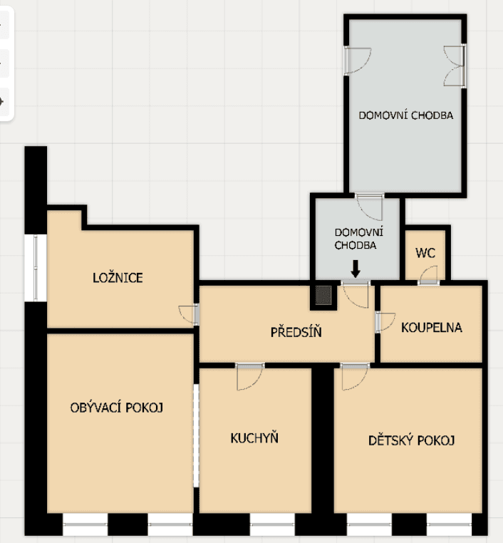 Predaj bytu 3-izbový 80 m², Křižíkova, Jihlava, Kraj Vysočina Predaj bytu 3-izbový 80 m², Křižíkova, Jihlava, Kraj Vysočina