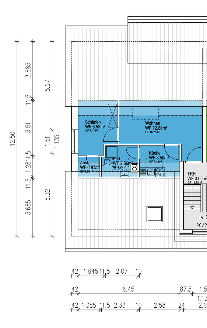 Prenájom bytu 2-izbový 27 m², Holzstrasse 17a, Burg, Sasko-Anhaltsko Prenájom bytu 2-izbový 27 m², Holzstrasse 17a, Burg, Sasko-Anhaltsko