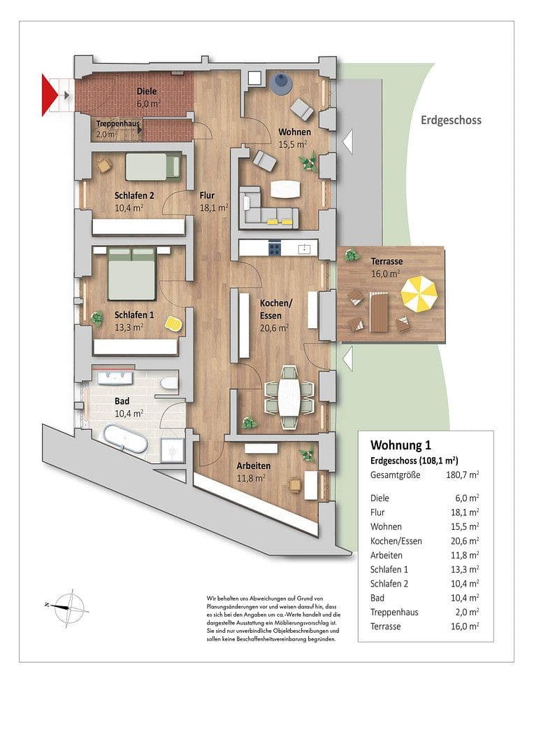 Prenájom domu 180 m², pozemek 285 m², Gutshof 5, Erkerode, Dolné Sasko Prenájom domu 180 m², pozemek 285 m², Gutshof 5, Erkerode, Dolné Sasko