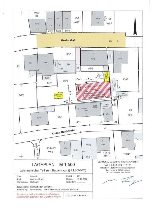 Predaj pozemku 1.044 m², Grosse Gass 4/1, Weil am Rhein, Bádensko-Wurttembersko Predaj pozemku 1.044 m², Grosse Gass 4/1, Weil am Rhein, Bádensko-Wurttembersko