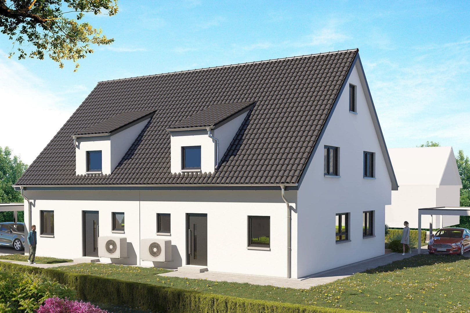 Predaj domu 152 m², pozemek 279 m², Nelkenstraße 18, Schwaig bei Nürnberg, Bavorsko Predaj domu 152 m², pozemek 279 m², Nelkenstraße 18, Schwaig bei Nürnberg, Bavorsko