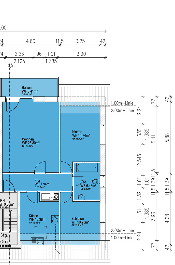 Prenájom bytu 3-izbový 80 m², Holzstrasse 17a, Burg, Sasko-Anhaltsko Prenájom bytu 3-izbový 80 m², Holzstrasse 17a, Burg, Sasko-Anhaltsko