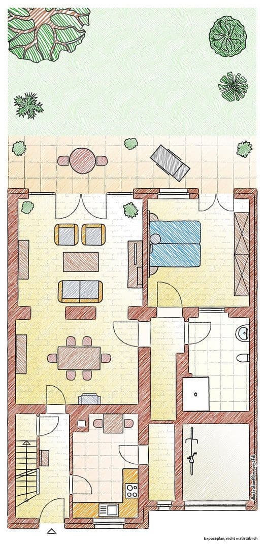 Predaj domu 155 m², pozemek 354 m², Iserlohner Straße 39, Köln, Severné Porýnie - Westfálsko Predaj domu 155 m², pozemek 354 m², Iserlohner Straße 39, Köln, Severné Porýnie - Westfálsko