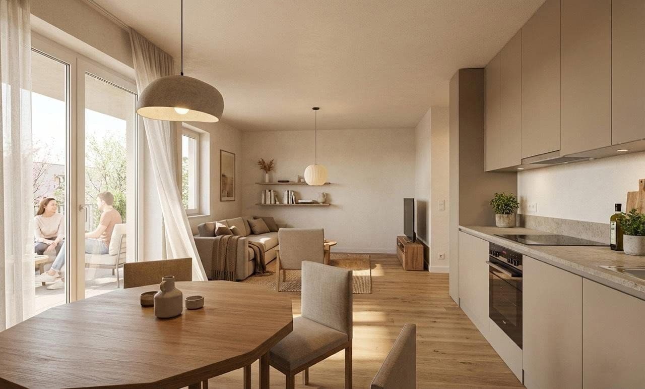 Prenájom bytu 4-izbový 98 m², Oderstraße 17, Bernau, Brandenbursko Prenájom bytu 4-izbový 98 m², Oderstraße 17, Bernau, Brandenbursko