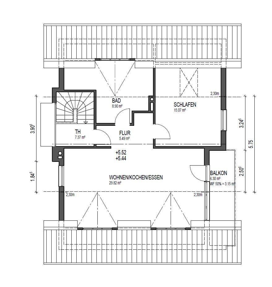 Predaj bytu 2-izbový 60 m², Goldbach, Bavorsko Predaj bytu 2-izbový 60 m², Goldbach, Bavorsko