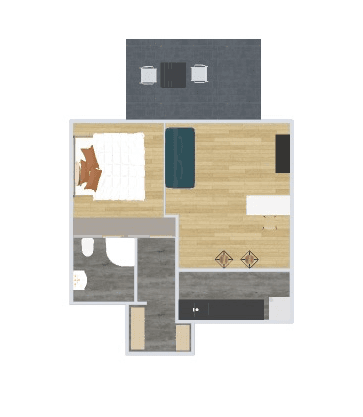 Prenájom bytu 2-izbový 48 m², An der Amunder Kirche 16, Bremen, Brémy Prenájom bytu 2-izbový 48 m², An der Amunder Kirche 16, Bremen, Brémy