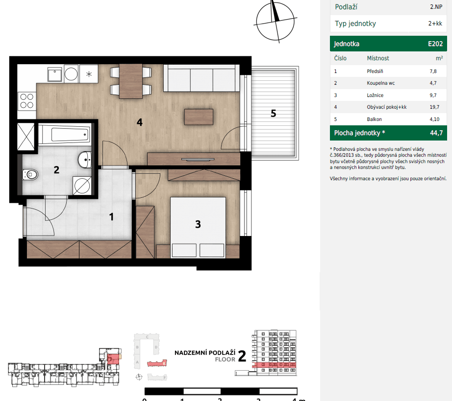 Prenájom bytu 2-izbový 45 m², Arnošta Staňka, Praha, Praha Prenájom bytu 2-izbový 45 m², Arnošta Staňka, Praha, Praha