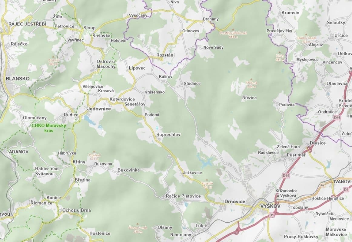 Predaj pozemku 2.266 m², Ruprechtov, Jihomoravský kraj Predaj pozemku 2.266 m², Ruprechtov, Jihomoravský kraj