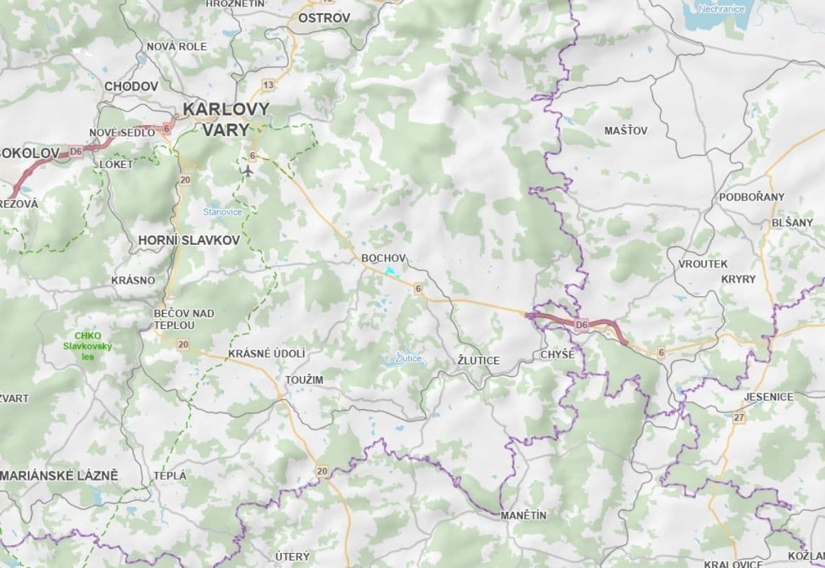 Predaj pozemku 33.526 m², Bochov, Karlovarský kraj Predaj pozemku 33.526 m², Bochov, Karlovarský kraj